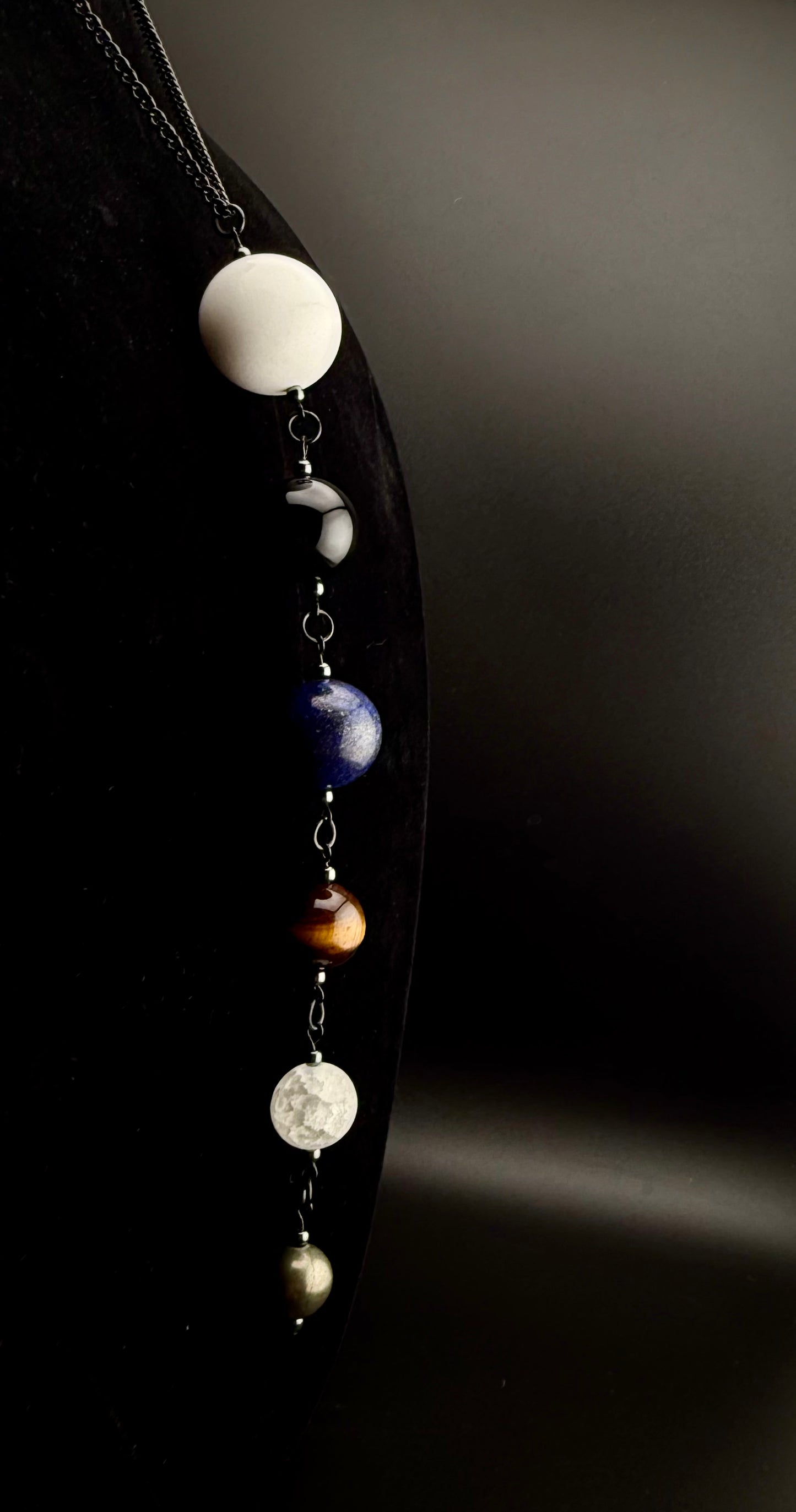 Jade, Onyx, Lazuli, Quartz, Pyrite, & Hematite