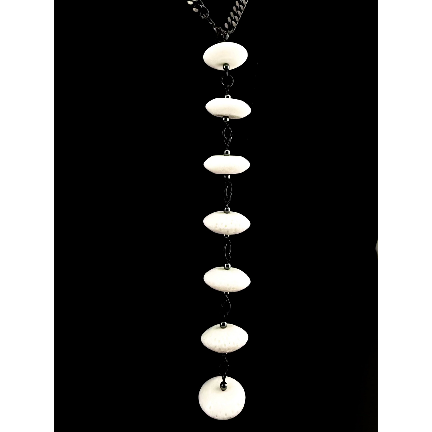 White Soapstone & Hematite