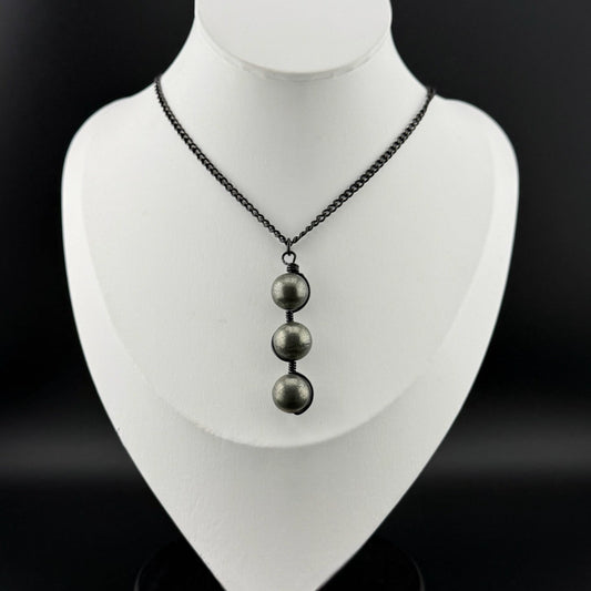 Pyrite Wire Wrapped Pendant