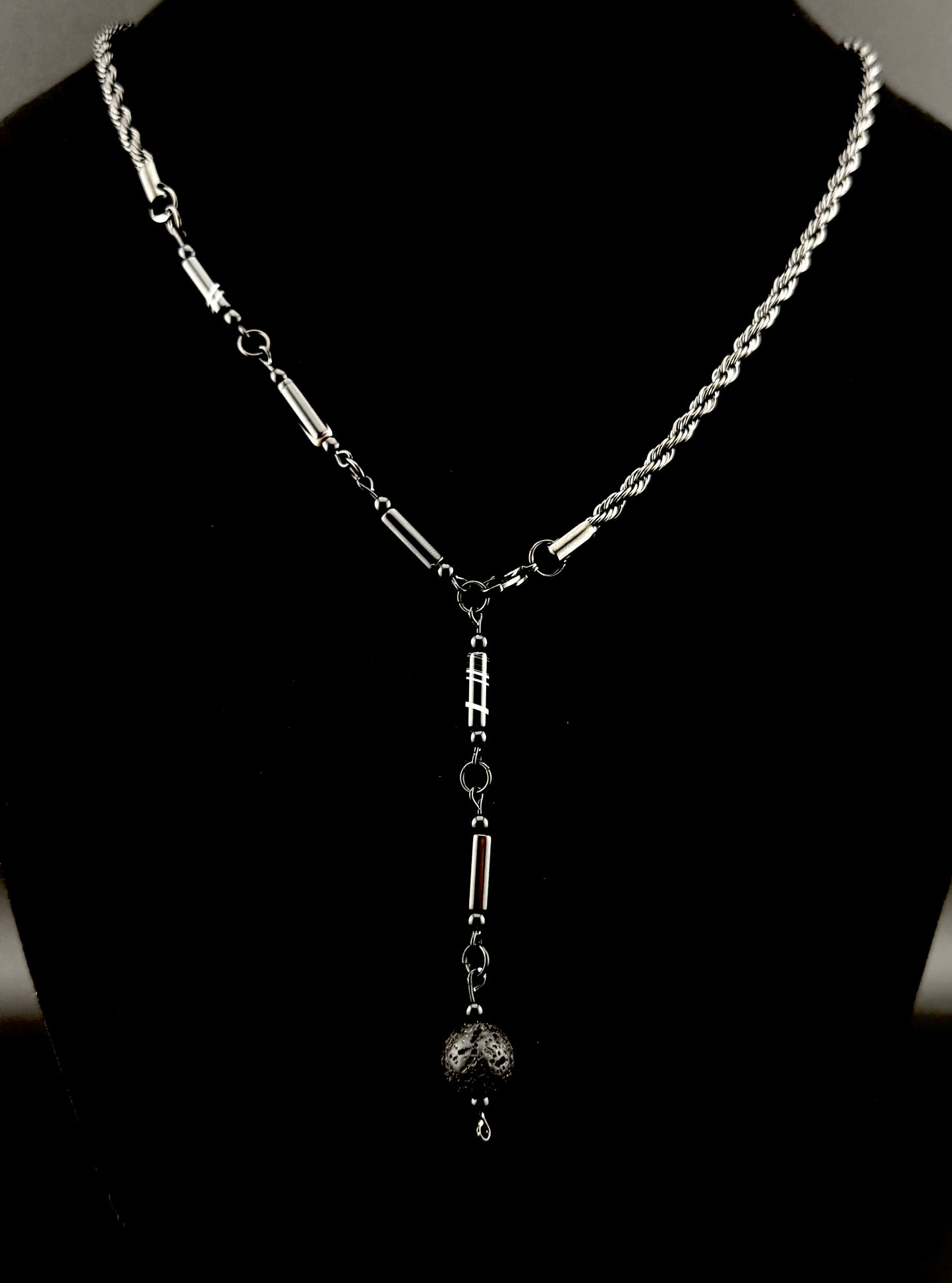 Black Jasper, Hematite, & Volcanic Stone