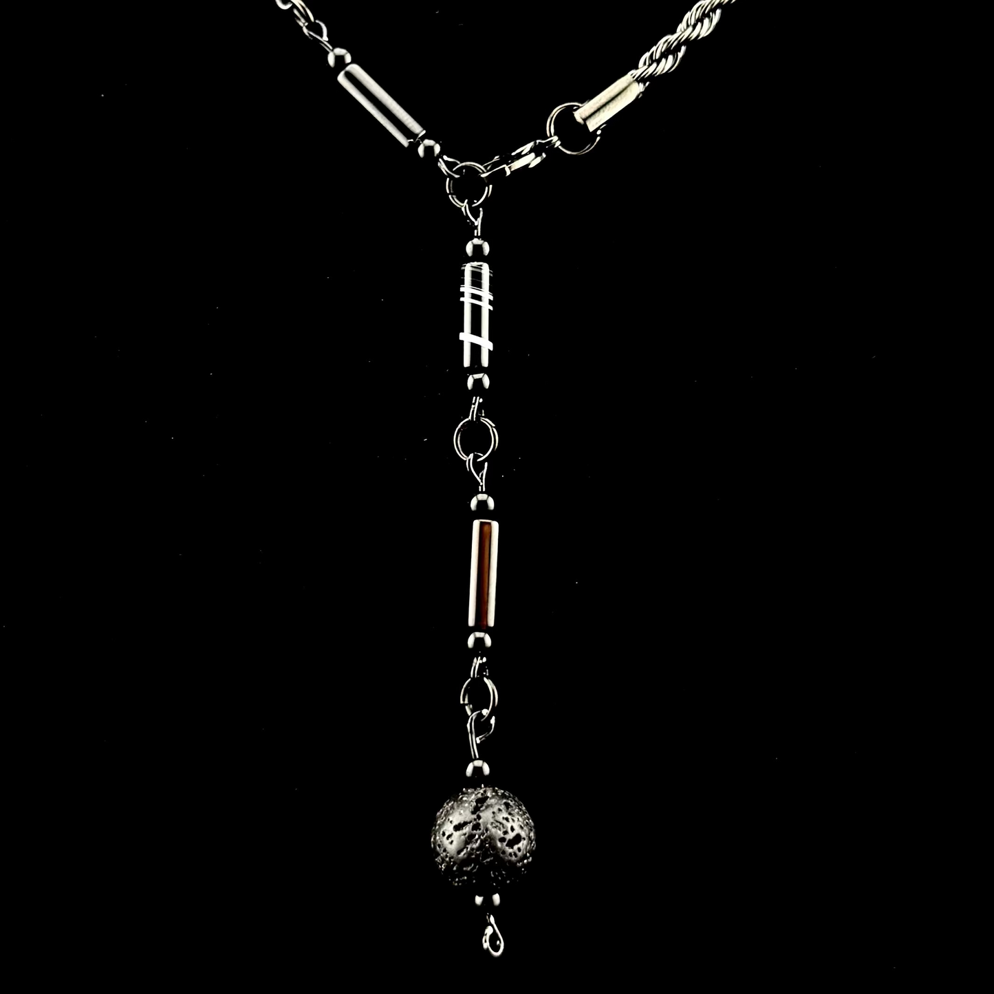 Black Jasper, Hematite, & Volcanic Stone
