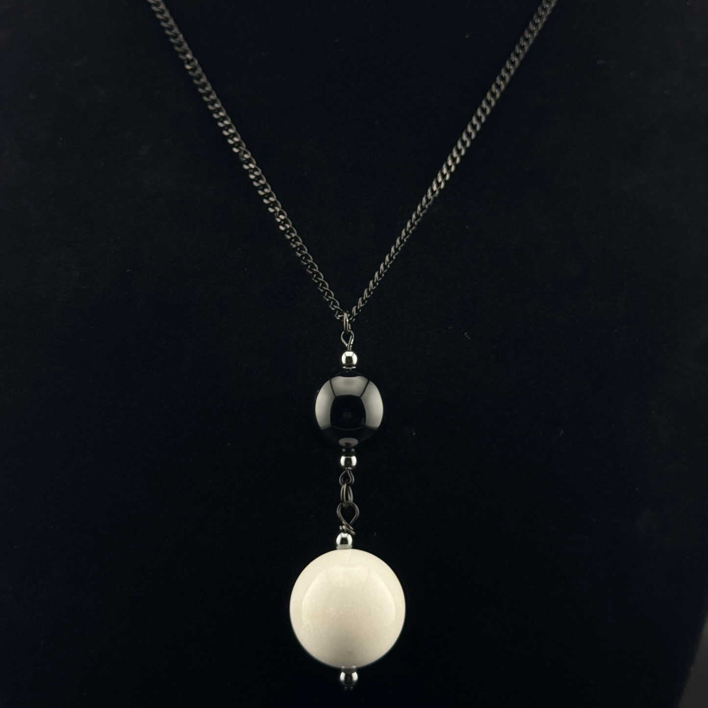 Black Onyx and White Jade