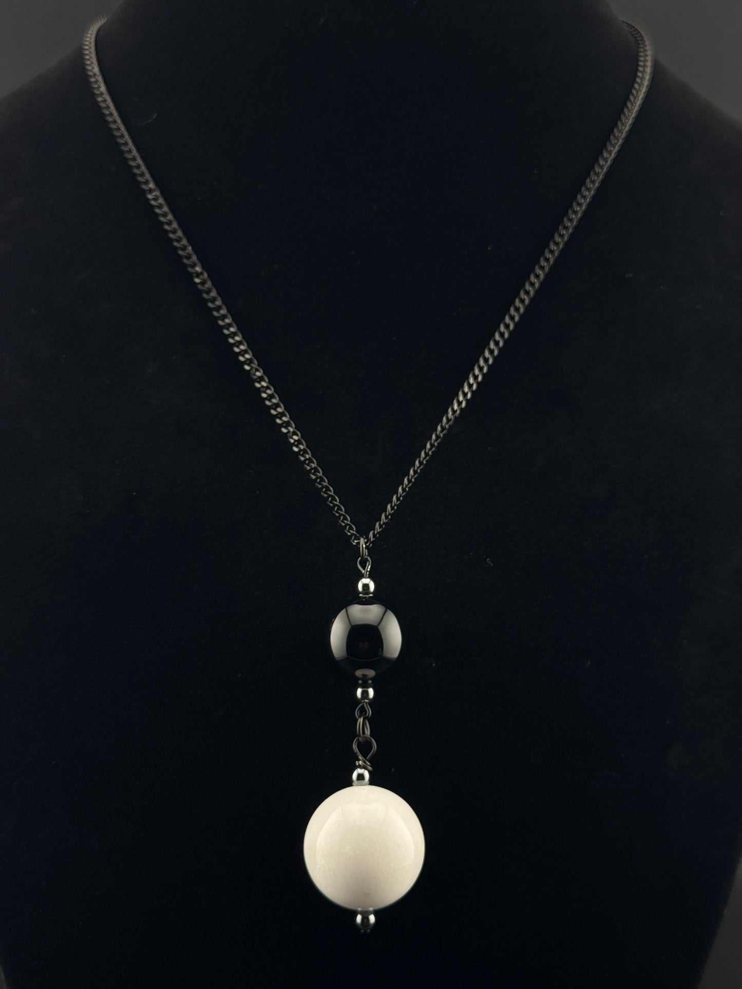 Black Onyx and White Jade